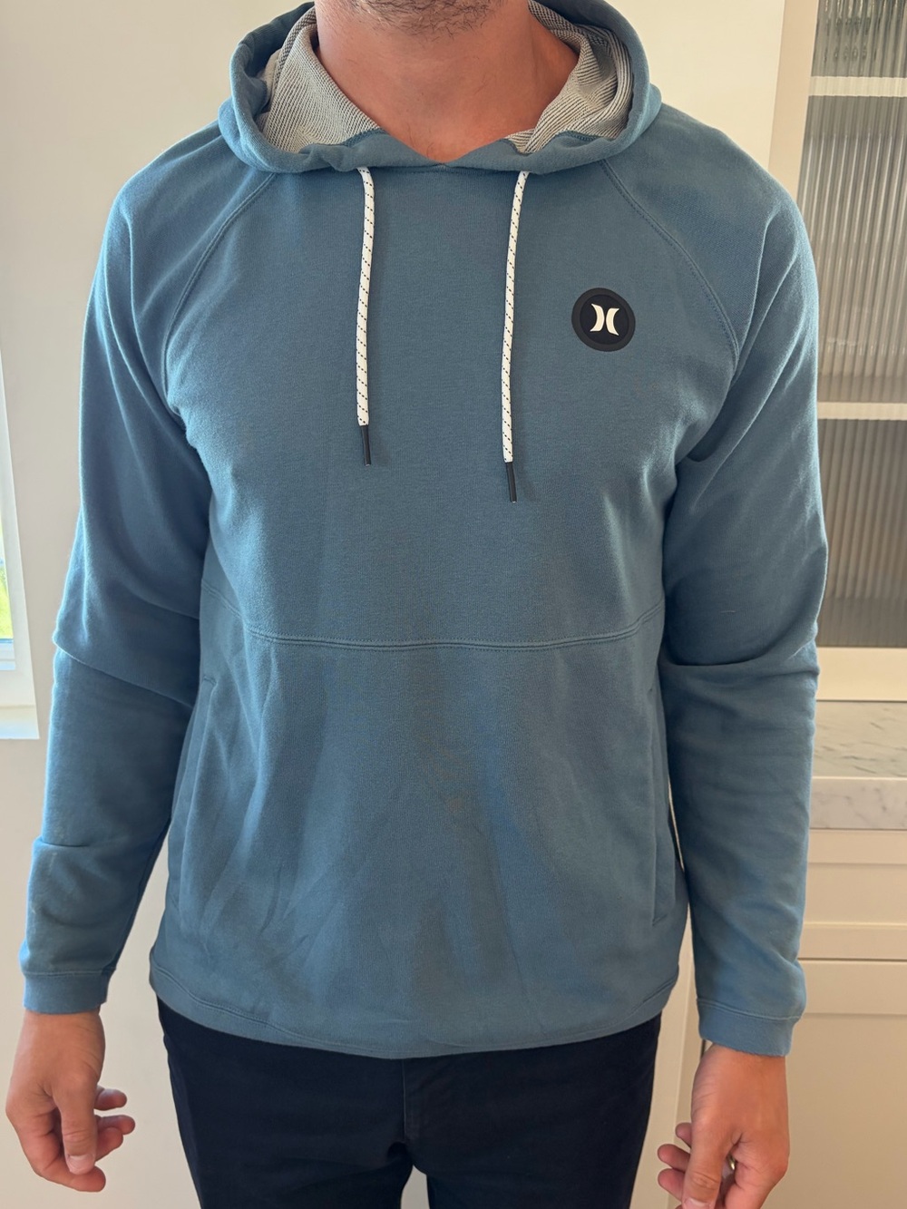 Hurley Teal Blue Pullover Hoodie